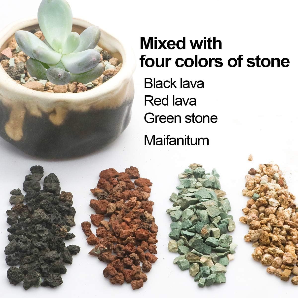 Horticultural Lava Pumice Pebbles | Gritty Succulent Cactus Bonsai Soil Mix |…