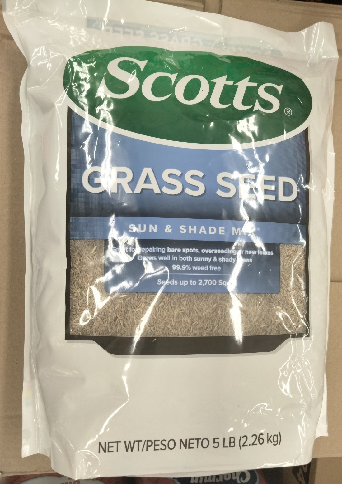 SCOTTS Turf Builder Grass Seed SUN & SHADE MIX 5 lb