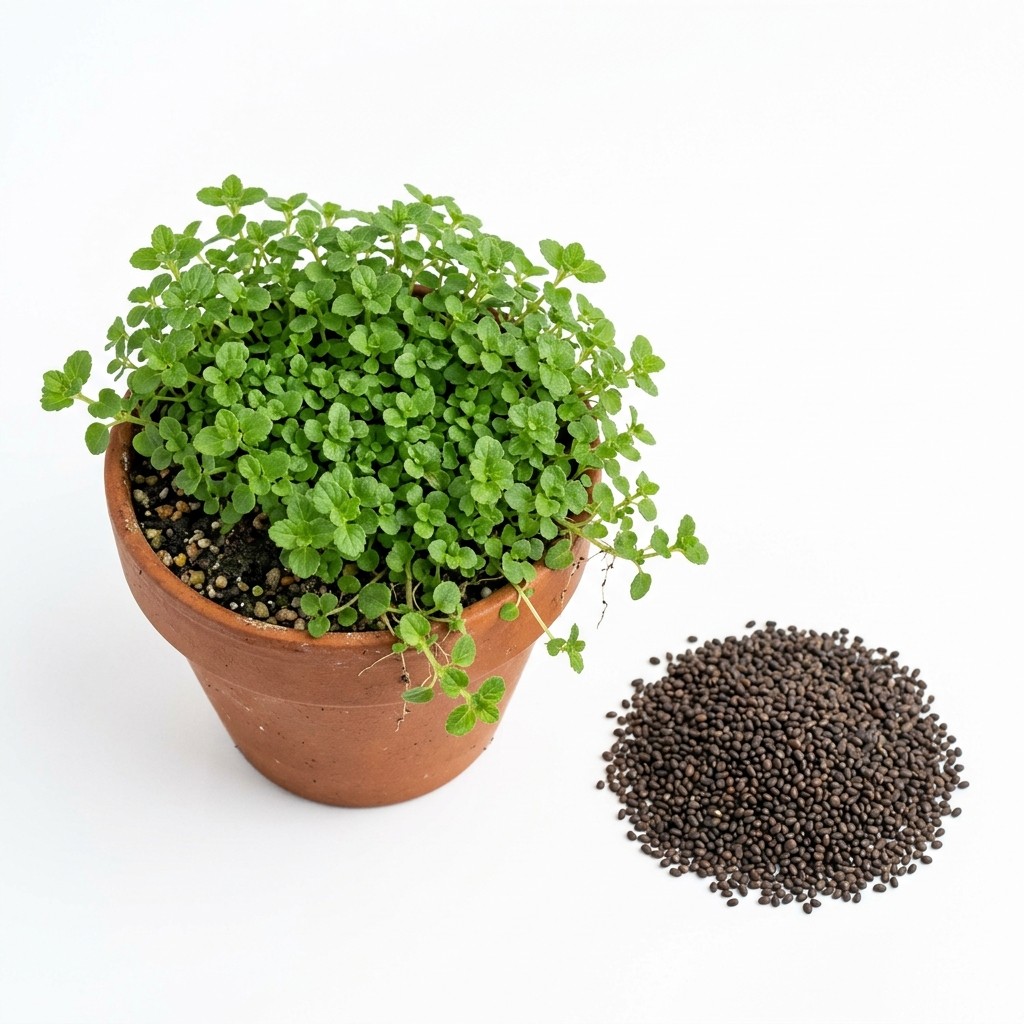 1200 Corsican Mint Seeds – Tiny Creeping Groundcover – Releases Strong Minty