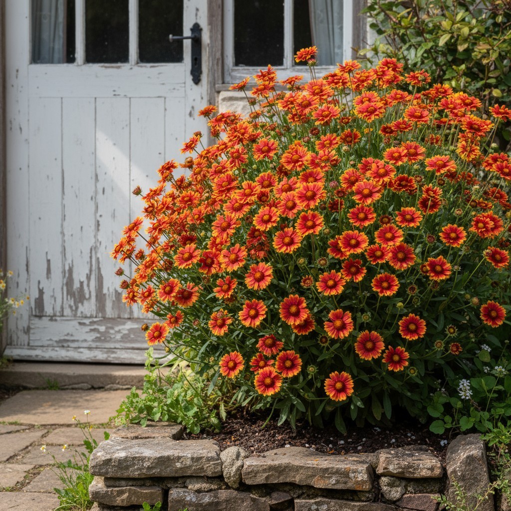 1000 Gaillardia Seeds – Red and Yellow Blanket Flowers for Sunny Gardens
