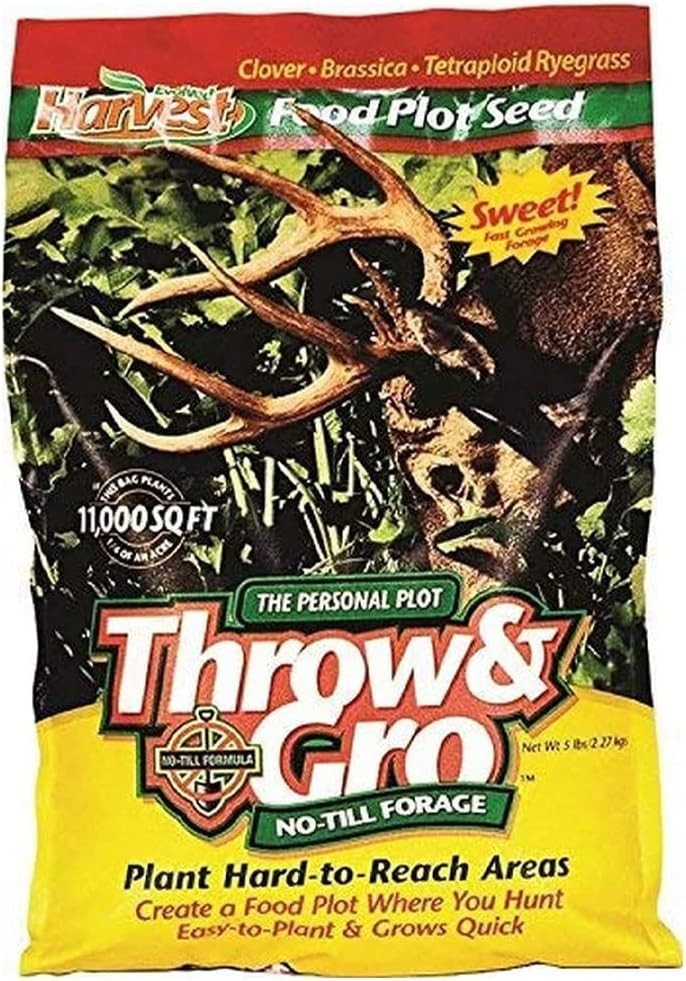 Evolved Harvest 5 Lbs No-Till Forage – Nutrient-Rich Fast-Growing Deer Seed