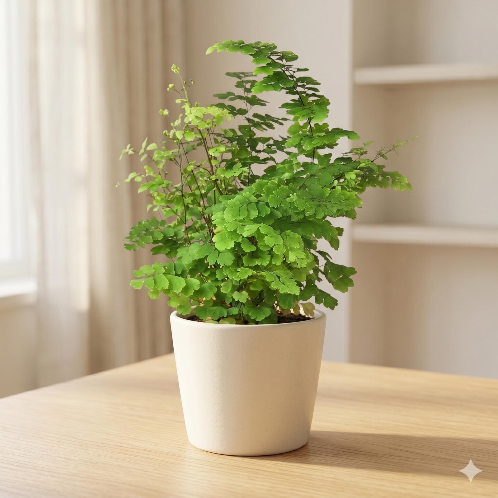 Southern Maidenhair Fern – Adiantum capillus-veneris – Delicate, Pet Safe Fern