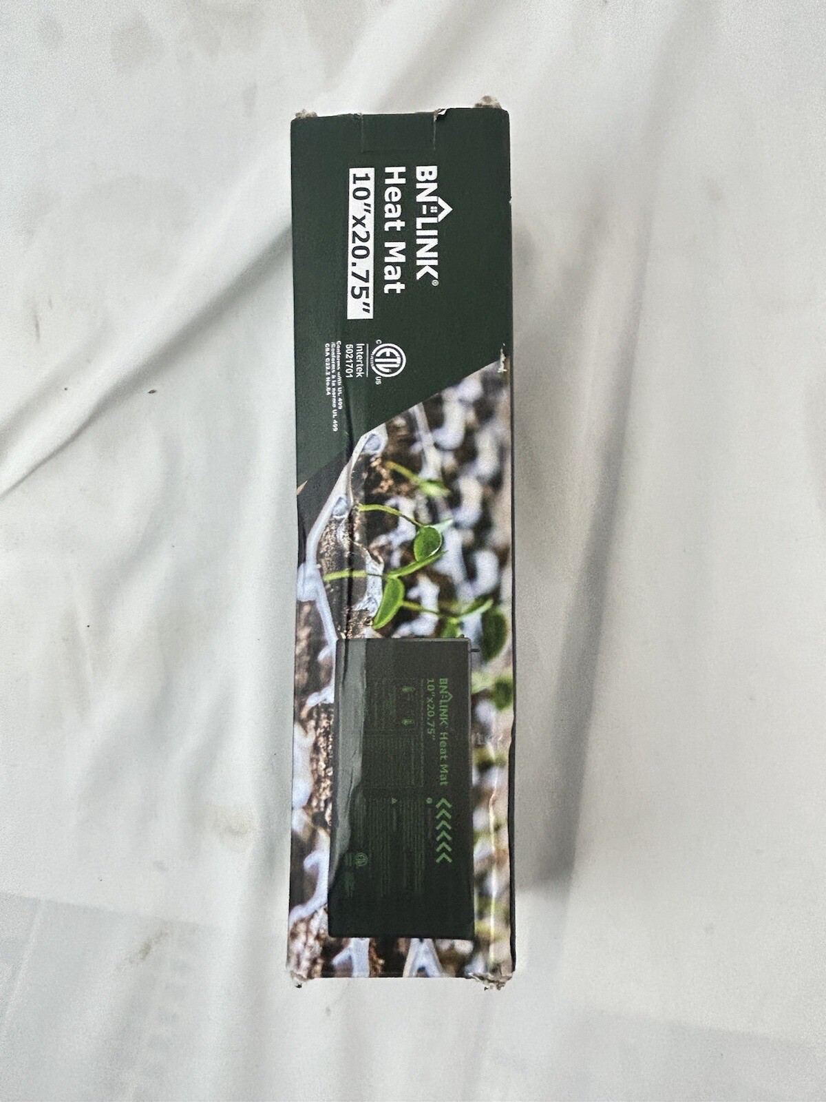 BN-LINK Seedling Heat Mat Warm Hydroponic Heating Pad 10″x20.75″ For Seed Start