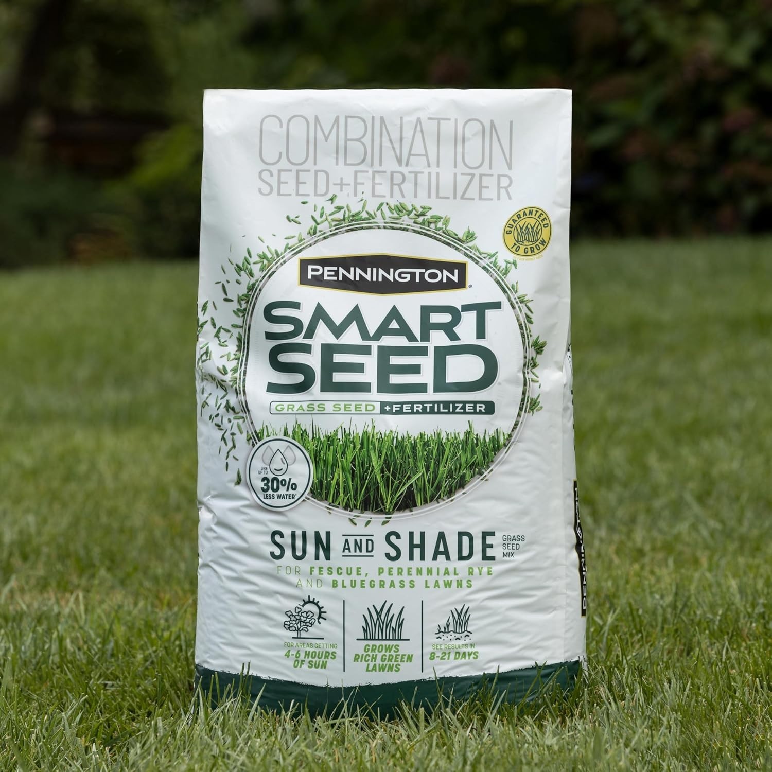 7 lb Smart Seed Sun & Shade Mix – Perfect for Moderate Sunlight & Shade Areas