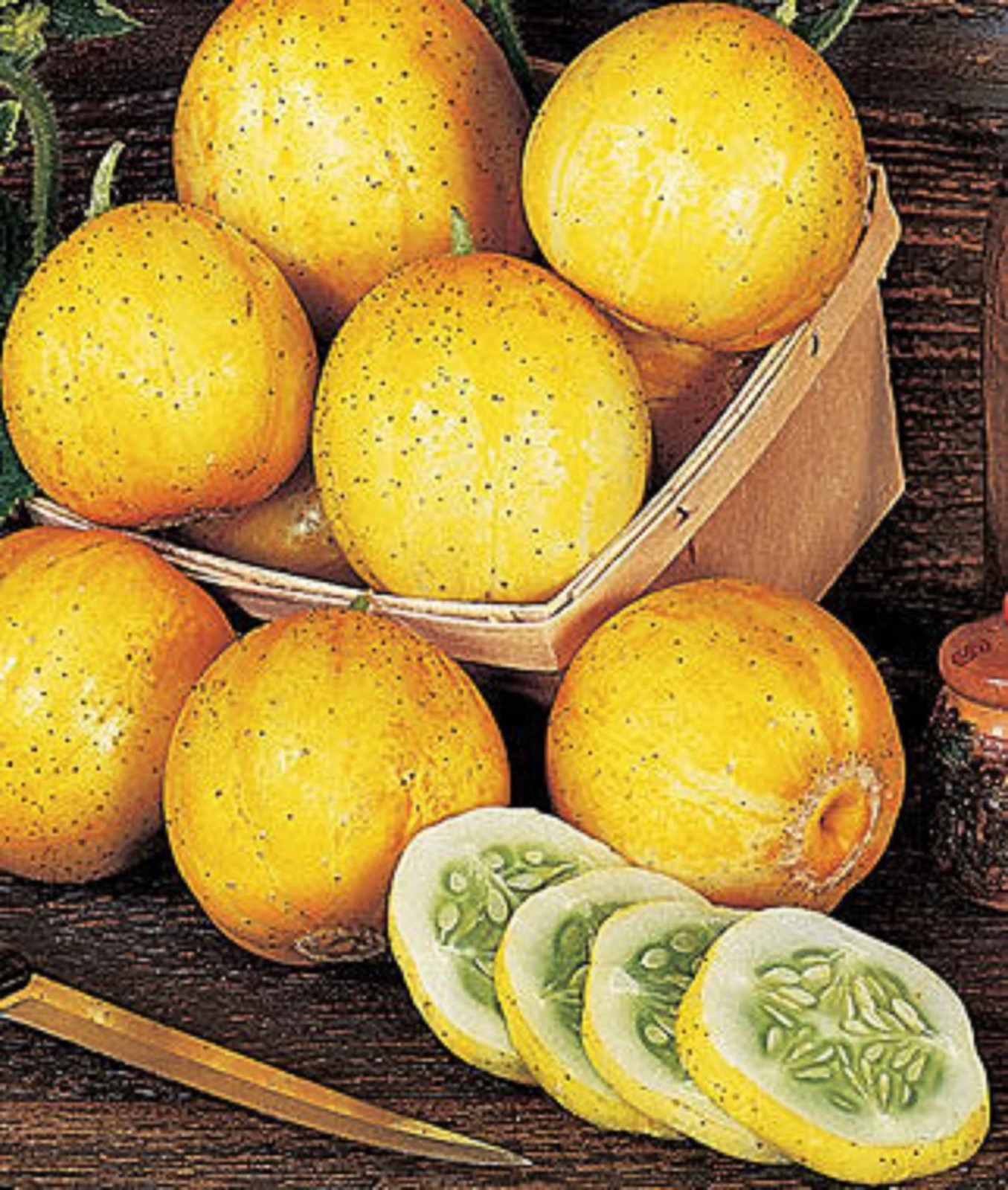 100+ Lemon Cucumber Seeds ———– Heirloom – Organic – NON GMO ——- RARE