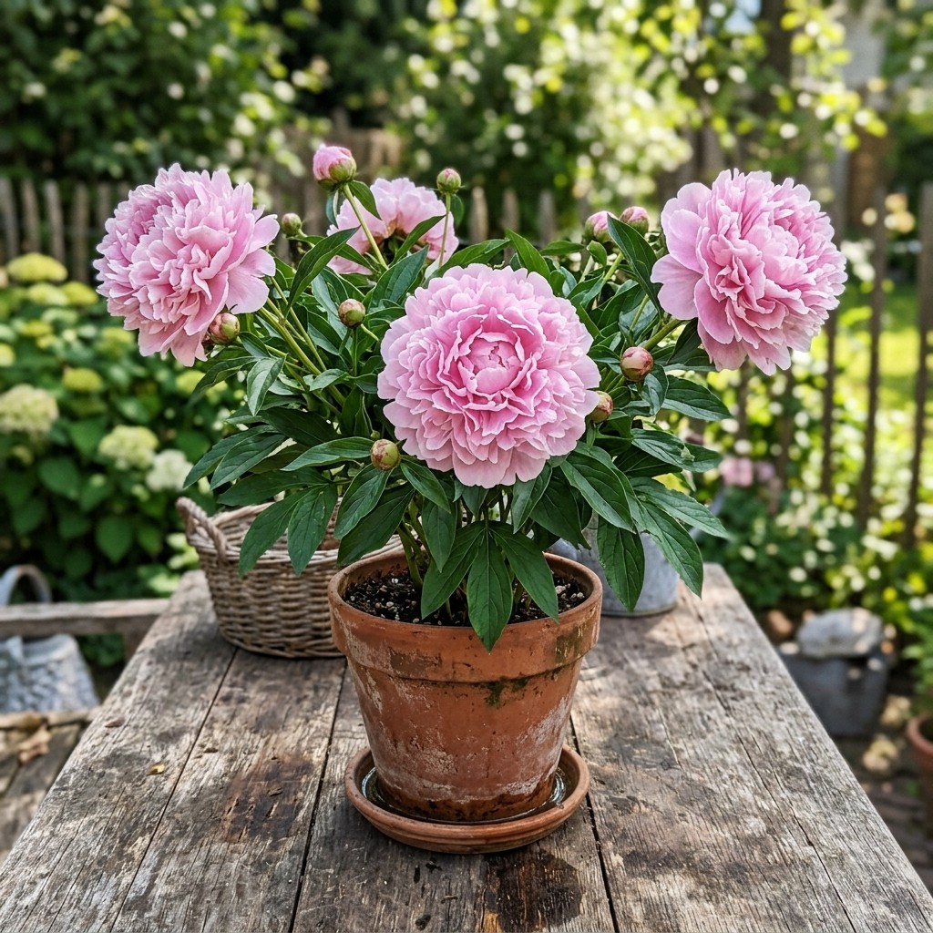 50 Pink Peony Seeds for Planting – Premium Heirloom Pink Peony Seeds