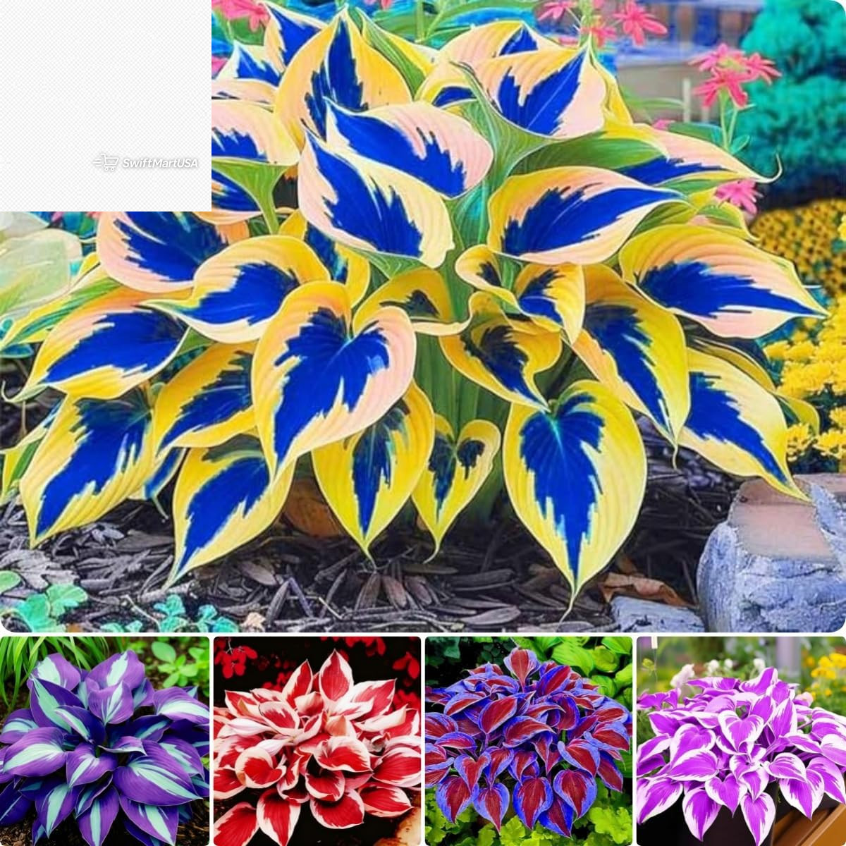 200+ Hosta Seeds for Planting Shade Loving Perennial Garden Flower Seed Mix