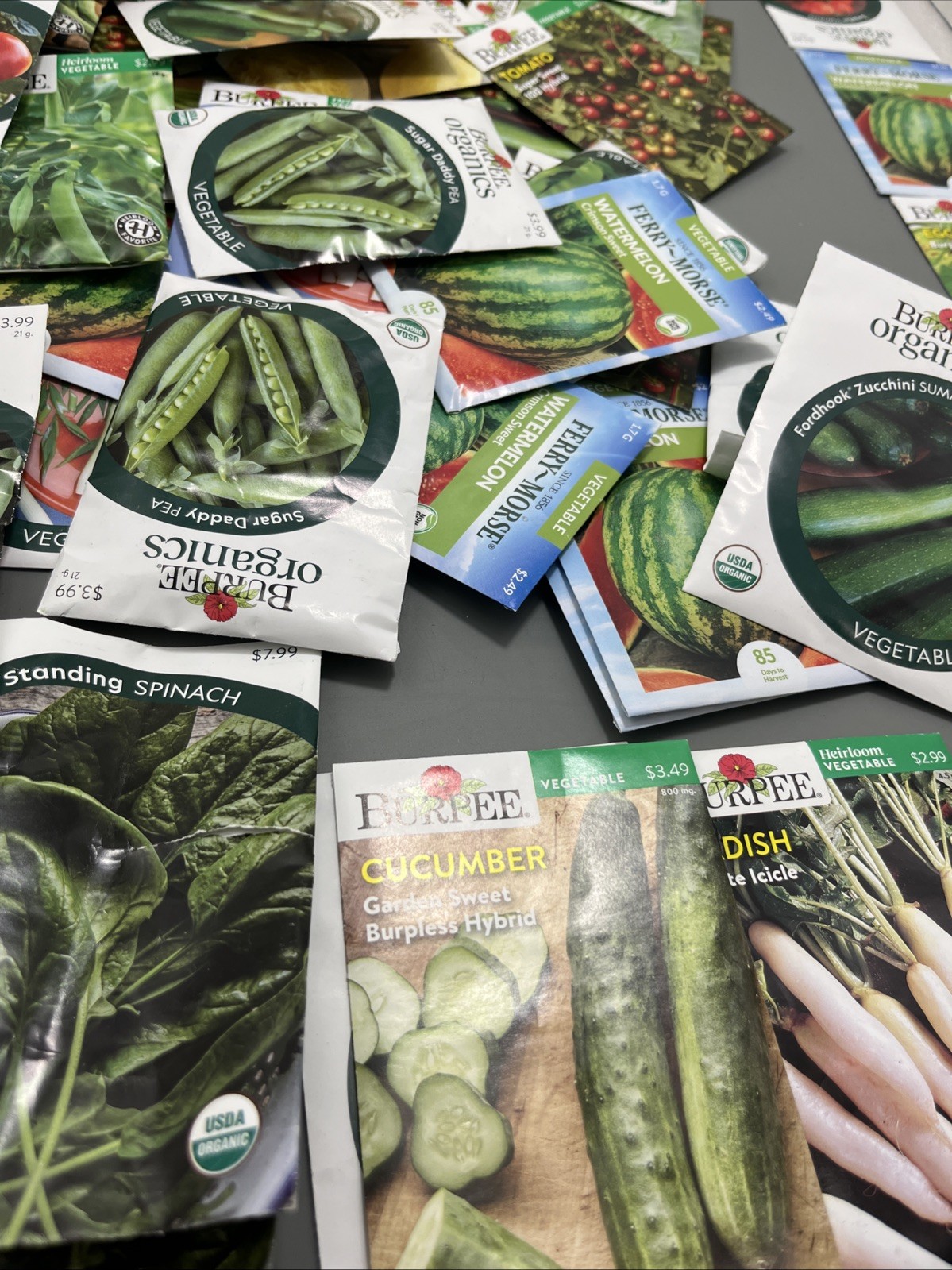Flowers &Vegetable Plant Seeds (Assorted Lot of 100) sell by 11/26 Garden