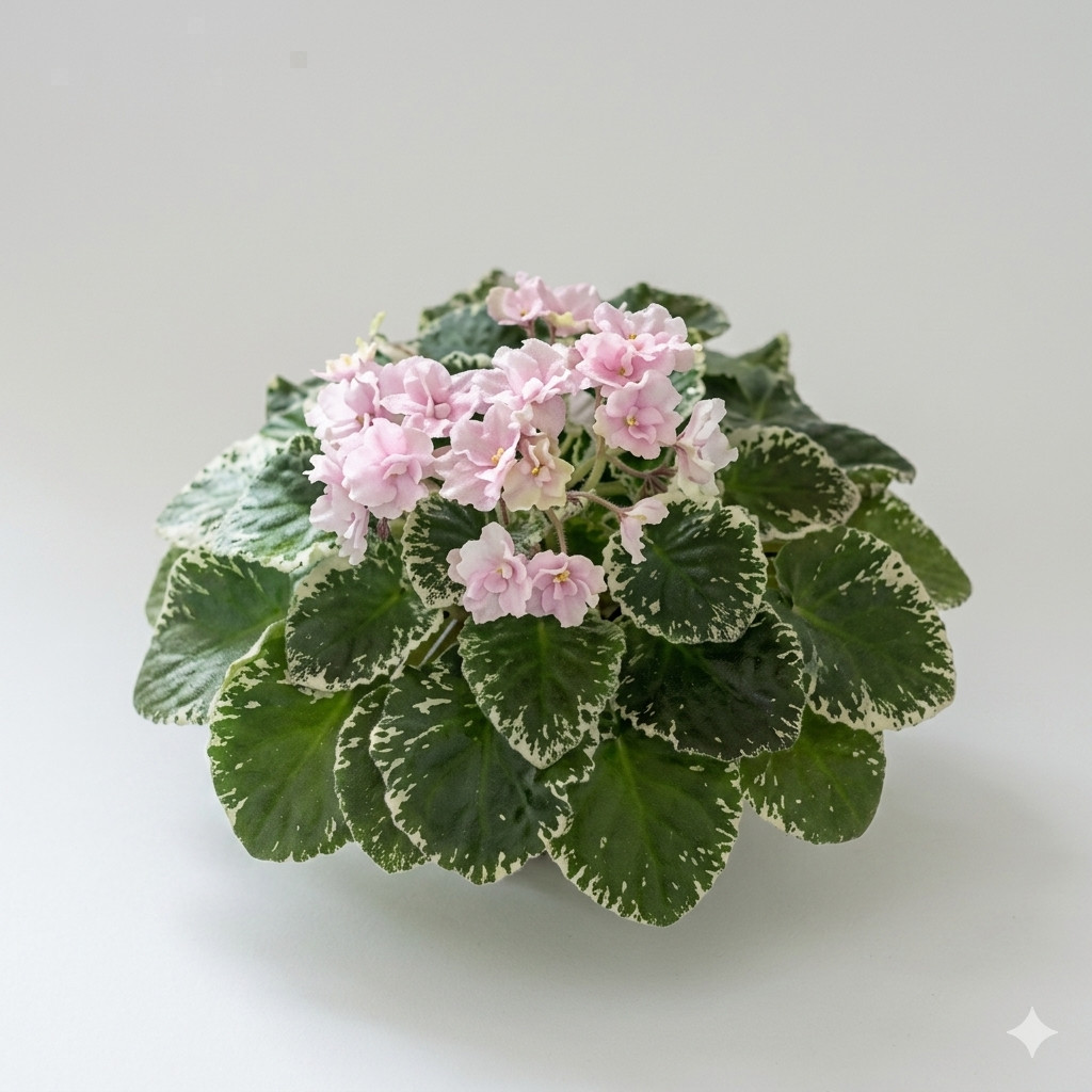 African Violet Plant Carolina Elegant Affair Starter Plant Standard
