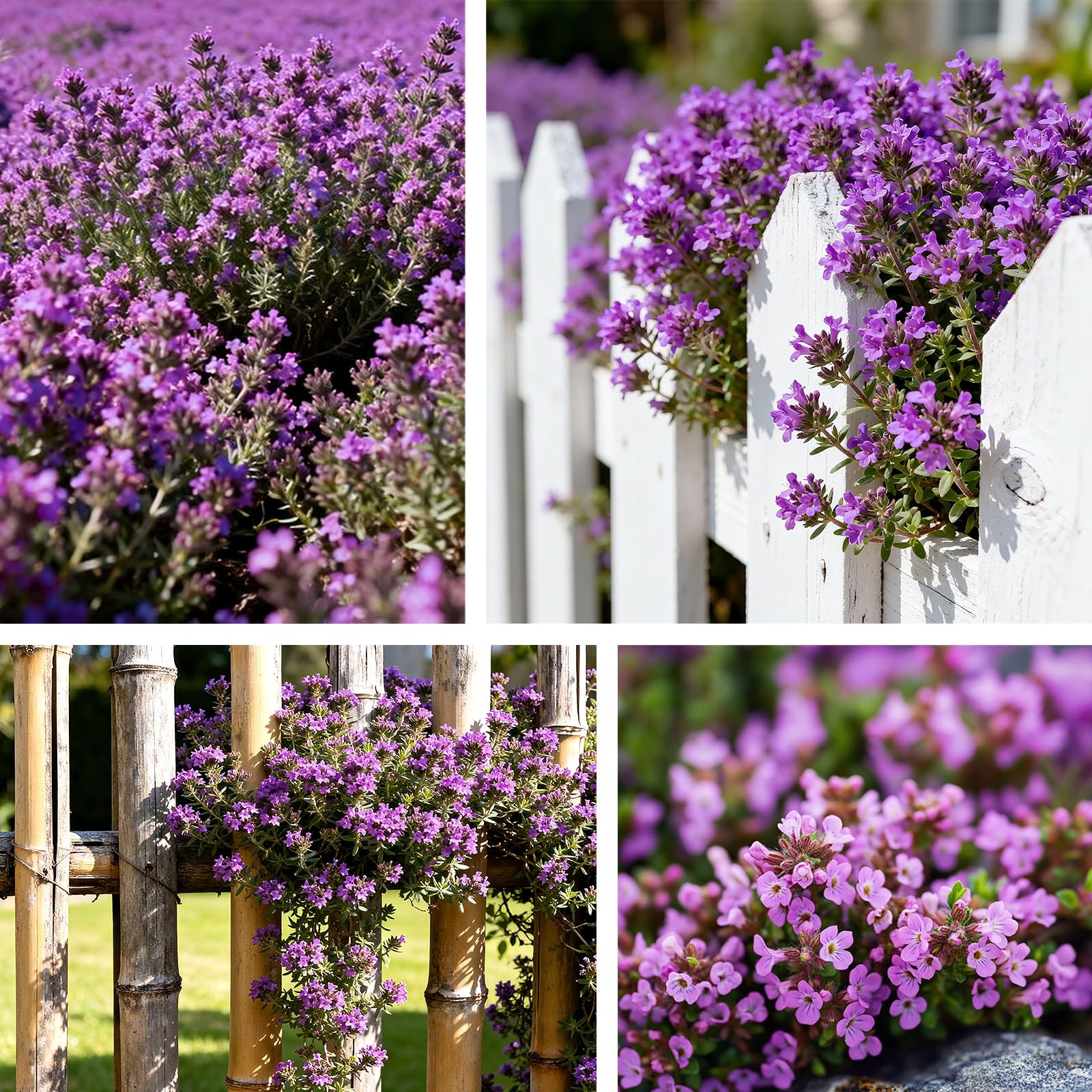 20000+ Creeping Thyme Seeds for Planting, Non-GMO Ground Cover Seeds, Fragran…