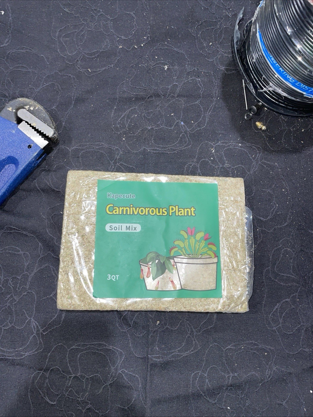 Carnivorous Plant Soil Mix 2 Qts Sphagnum Moss Perlite for Venus Fly Trap