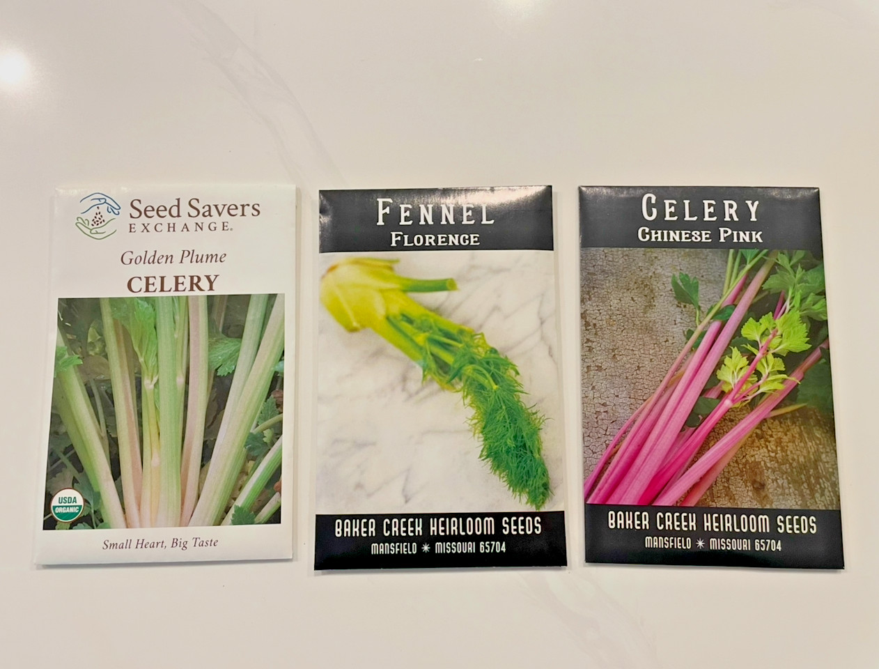 celery seeds and fennel