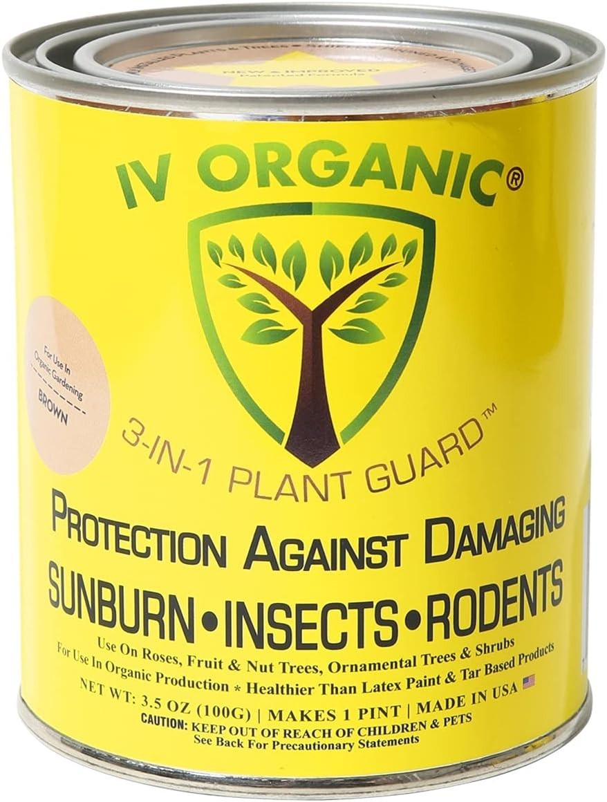 Brown 3 in 1 Plant Guard 1 Pint for Roses and Fruit Trees Environmentally Safe