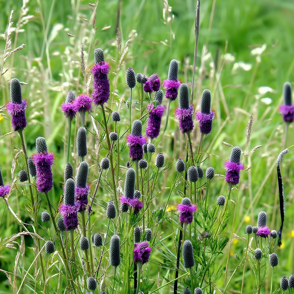 Purple Prairie Clover 500 Seeds | Dalea purpurea Native Prairie Flower