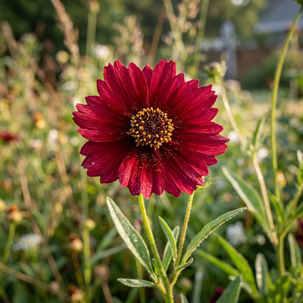 100 Ruby Red Coreopsis Seeds for Planting – Vibrant Heirloom Perennial Garden