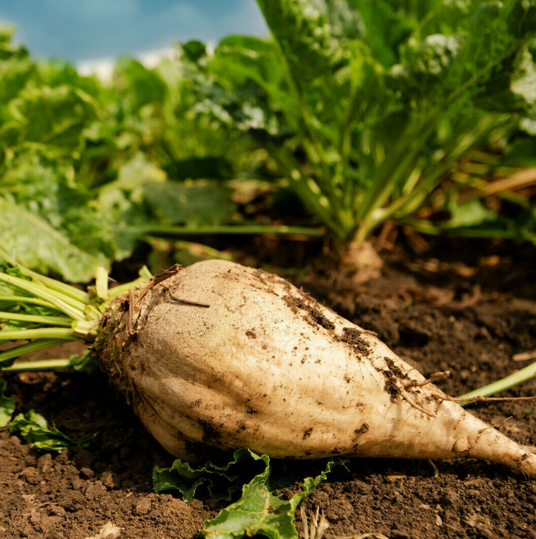 Sugar Beet Seeds | White Albino Sucrose Beets Cover Crop Vegetable Seed 2024