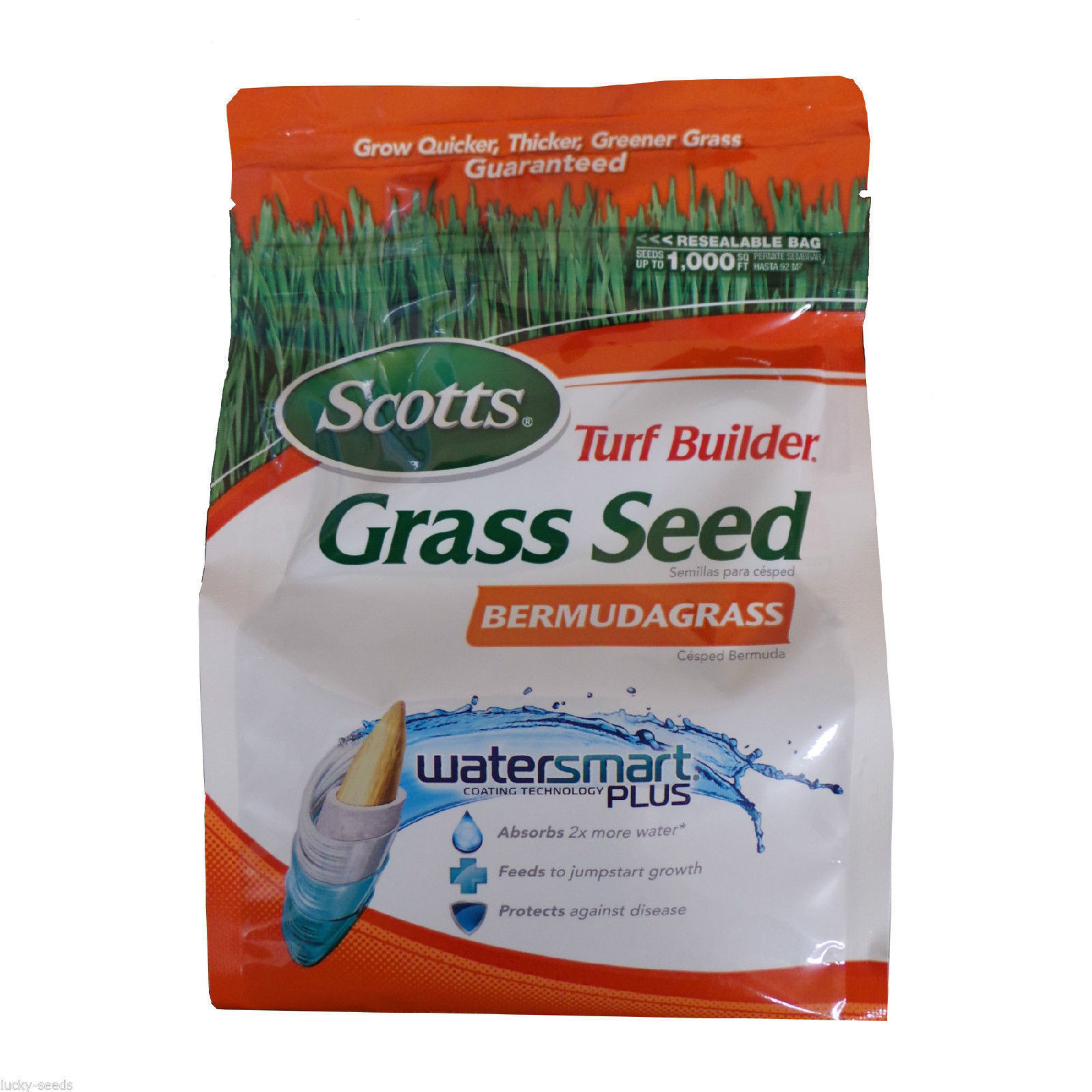 Scotts Turf Builder Bermuda Grass Seed 1 Lbs Coverage 1000 sq ft