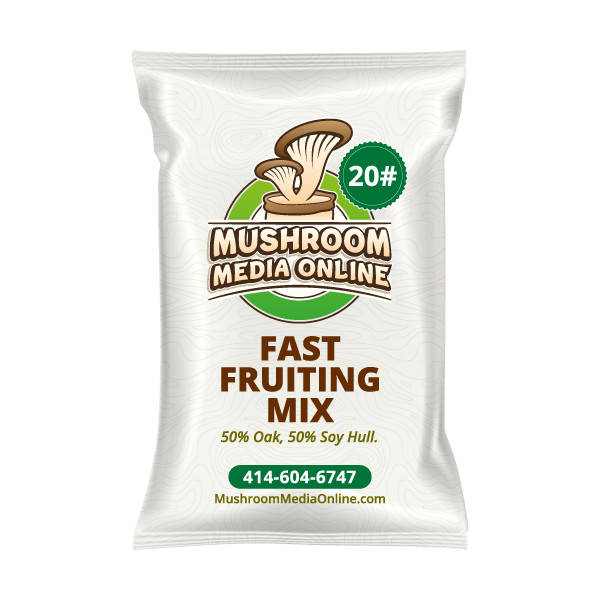 Fast Fruiting aka Masters Mix (50% Oak/50% Soy Hull Pellets) for Mushroom Growth