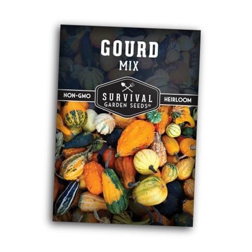 Ornamental Mix of Colorful Decorative Gourd Seeds for Planting