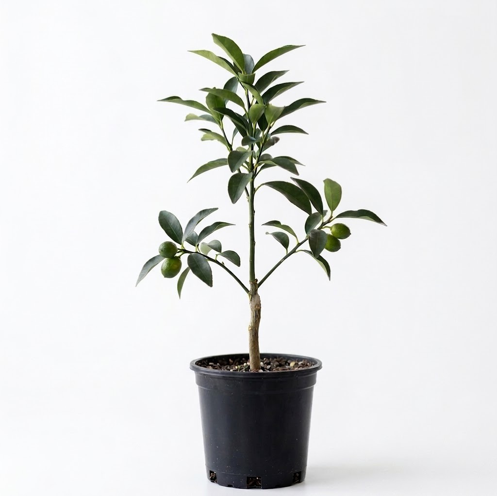 Kumquat Tree Nagami Live Plant Grafted Citrus Indoor Orange Edible Fruit 4″ Pot