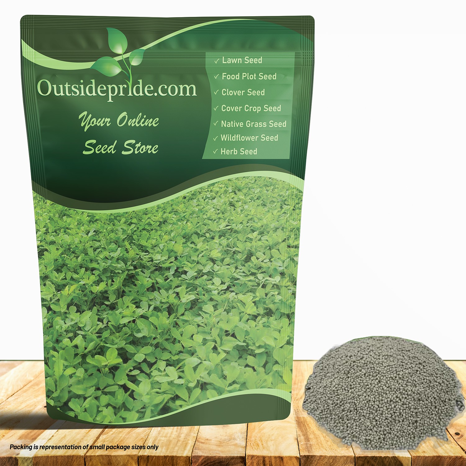 50 LBS Berseem Clover Seeds For Deer Food Plots, Cover Crops