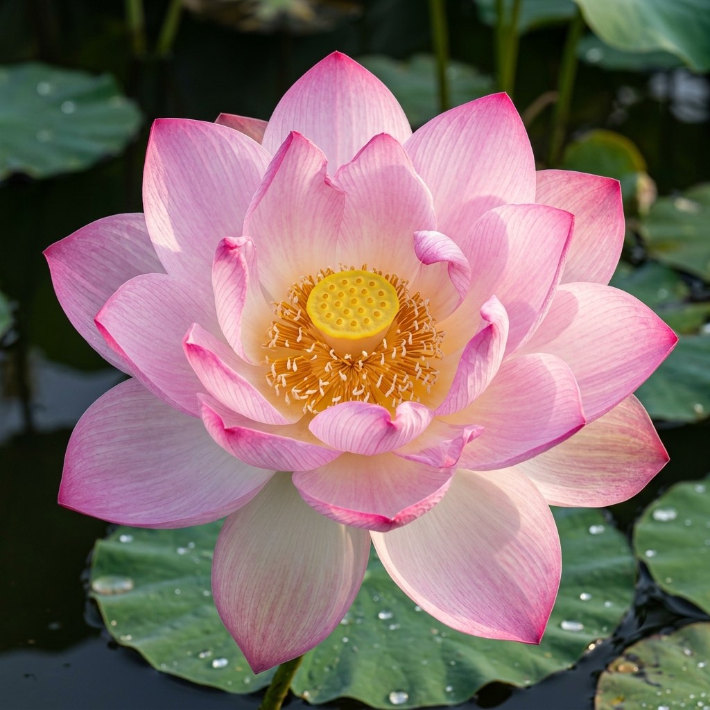 20 Sacred Water Lotus Seeds for Planting – carefully packed Heirloom Seed Blend