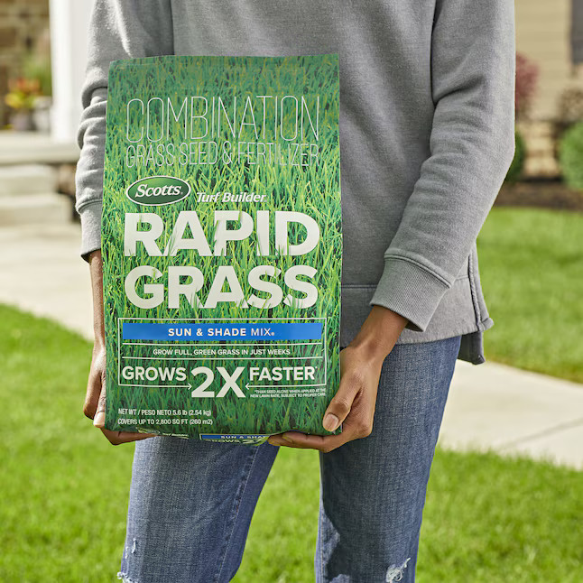 Scotts Turf Builder Rapid Grass Sun Shade 5.6-lb Mixture/Blend Grass Seed