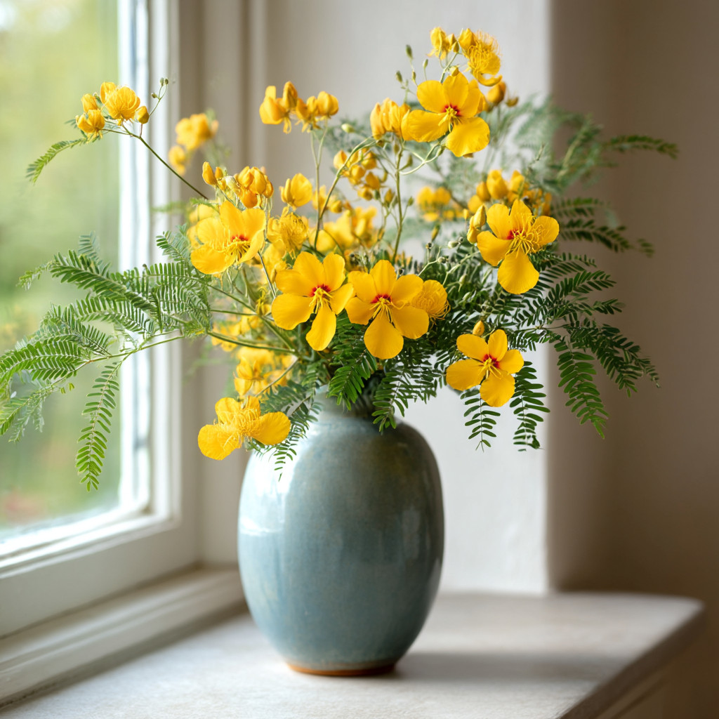 Partridge Pea 25 Seeds | Chamaecrista fasciculata Native Pollinator Wildflower